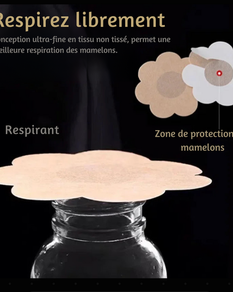 100 ultradunne en ademende tepelbedekkers 100 stuks