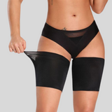 Anti-schuurbanden voor dijen Zwart / Klassiek / S (43-45cm)