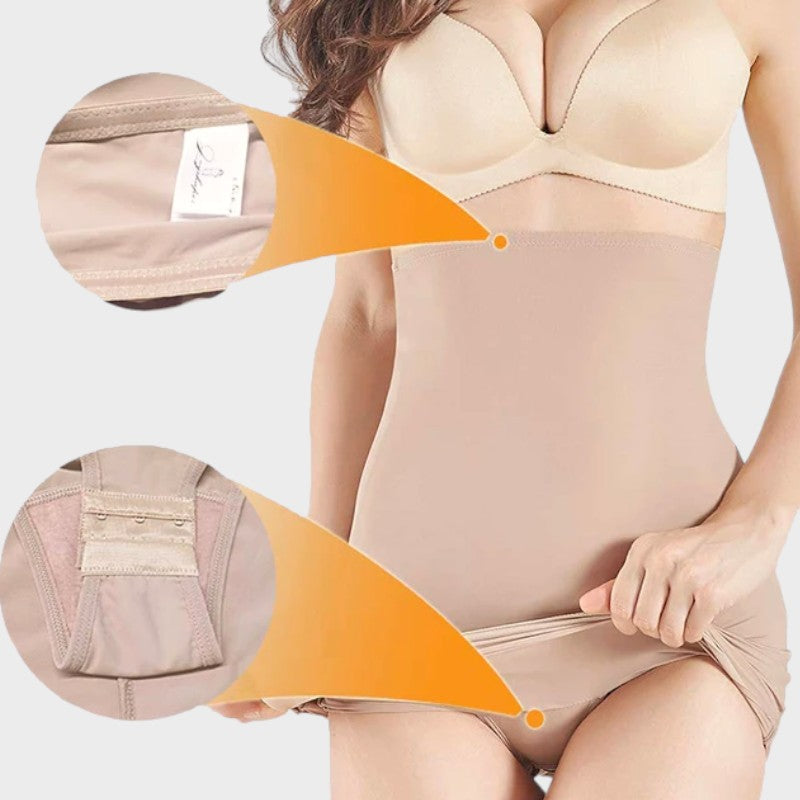 Corrigerende onderrok met hoge taille