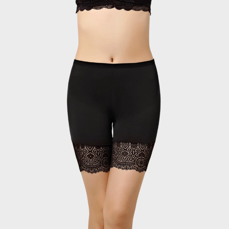 Fijne ondershort onder jurk Zwart / Één maat (60 - 95kg)