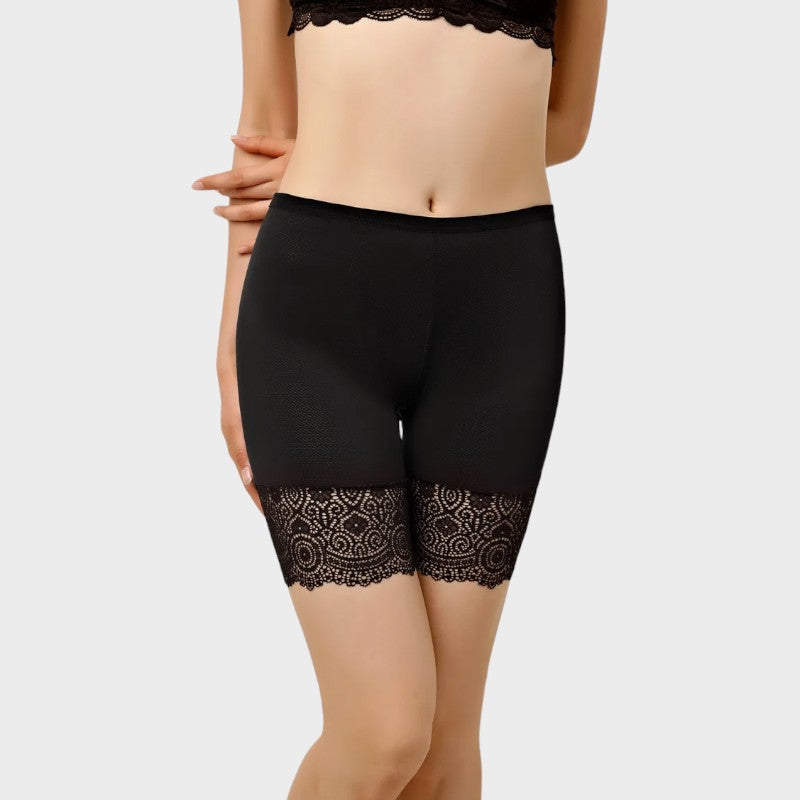 Fijne ondershort onder jurk Zwart / Één maat (60 - 95kg)