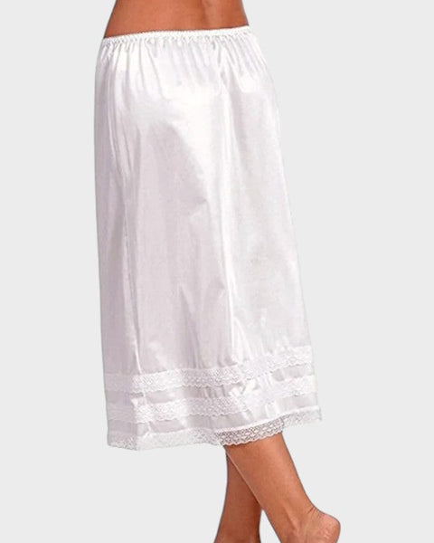 Lange onderrok onder jurk