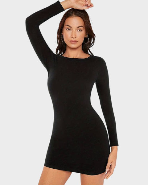 Onderjurk met lange mouwen